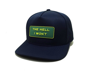 Unisex Trucker Cap Raised Rubber Front Logo 6 Panel Adjustable Snapback <b>Hat</b> Casual Outdoor Fashion <b>Summer</b> OEM Factory Supplier - Product Image 1