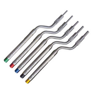 ISO & CE Certified Dental Osteotome Set 5-Piece Stainless Steel Concave Manual Surgical Instruments Knurled Grip - Product Image 5