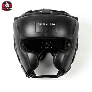 Custom Logo Boxing Set Cowhide Leather <b>Head</b> guard Gloves Abdominal Guard Protective <b>Training</b> Gear All Seasons - Product Image 3