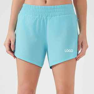 Shorts de sport confortables en tissu extensible, parfaits pour l'entraînement, le jogging, la course à pied, le fitness, shorts de course élégants pour femmes - Product Image 6