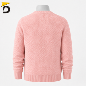 Pull en cachemire pour homme Darsa Impex, col rond, séchage rapide, texture douce et luxueuse, coupe confortable, look minimaliste, hiver - Product Image 4
