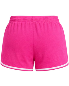 Shorts de Punto Rosa para Mujer con Bolsillos, Cintura con Cordón Ajustable, Transpirables, Estilo Deportivo, Corte Regular, Cintura Media - Product Image 2