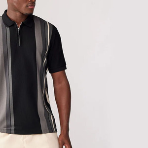 Camiseta de Hombre con Diseño Moderno, Superventas, 100% Algodón, Estampado Floral, Talla Grande, Calidad Premium, Secado Rápido, Transpirable, con Cierre de Cremallera - Product Image 2