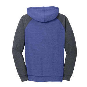 Sweat-shirts à capuche oversize pour adultes, coupe classique, couleur unie, manches longues, style streetwear, écologiques, pour le sport et les activités de plein air, avec manches raglan. - Product Image 2