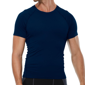 OEM Custom Service <b>Men</b> T Shirt High Quality Ringer Customized Product Blank O-neck <b>Stretch</b> Fabric T-shirt For <b>Men's</b> - Product Image 1