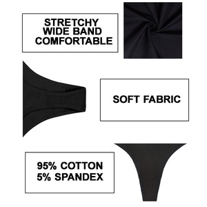 กางเกงในสายหนังเซ็กซี่เอวต่ำจากบังคลาเทศสำหรับผู้หญิงมีโลโก้โบว์พู่ประดับด้วยลูกไม้แบบกระดุม - Product Image 2