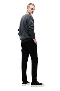 Top des tendances coupe ajustée couleur unie pantalon formel confort porter importé sergé coton extensible chinos prix de gros pour hommes - Product Image 2