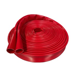 Tubería de riego plana de PVC de 2, 3 y 4 pulgadas (65 mm), manguera de descarga de agua plana de plástico para uso en riego agrícola - Product Image 1