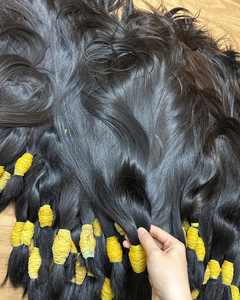 Cheveux humains vierges vietnamiens bruts de qualité supérieure 1 kg Texture naturelle pour le décoloration, la coloration, les perruques et les extensions - Product Image 2