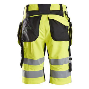 <b>Top</b> Quality High Visibility Anti-static Flame-Retardant Work Shorts with <b>Reflective</b> Tape Durable Safety Workwear for Men - Product Image 5