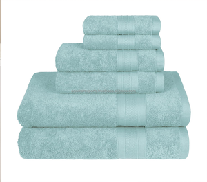 ผ้าขนหนูอาบน้ำคอตตอน 500 GSM ขายส่ง ผสม 80/20 แห้งเร็ว นุ่มพิเศษ สะอาดถูกสุขอนามัย สำหรับส่งออกจำนวนมาก ผู้ผลิตจากสหราชอาณาจักร - Product Image 3