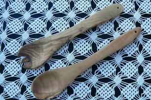 Cuillère à thé en bois faite à la main, cuillère doseuse en bois naturel pour café et sucre, finition polie, ustensile de cuisine - Product Image 5