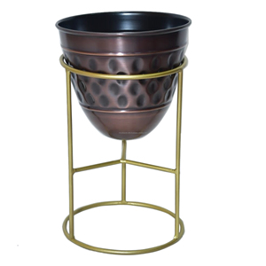 <span class=keywords><strong>Extra</strong></span> große Garten Pflanzer im Freien dekorative Metall Blumentopf mit Ständer für Wohnzimmer Garten Schlafzimmer - Product Image 4