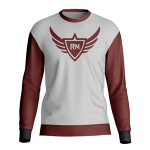 Men 330g Cotton <b>Raglan</b> Long Sleeved T Shirt For Men In American Casual Versatile Bottoming Shirt Round Neck <b>Top</b> For Men - Product Image 3