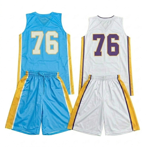 Maillot de basket-ball sublimé personnalisé pour hommes et jeunes, short d'équipe, séchage rapide, respirant, personnalisé avec le nom et le numéro de votre équipe, vêtements de sport - Product Image 2