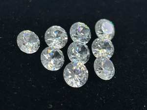 เพทายขาวธรรมชาติ ไม่ผ่านการอบ ทรงกลมเหลี่ยมเพชรพลอย ขนาดต่างๆ คละไซส์ สำหรับทำเครื่องประดับ - Product Image 5