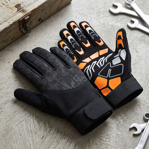 Guantes de Trabajo Mecánicos JNM SAFETY de Alto Rendimiento, Resistentes, de Cuero Sintético Amara con Forro de Tela de Aramida, Seguridad Industrial CE - Product Image 5