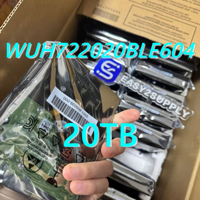 WUH722020BLE604 Hard Drive 20TB HDD SATA 7200RPM Enterprise Computer Accessories Pendrive NAS CMR Server