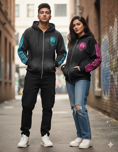 ผู้ผลิตเสื้อฮู้ดดี้คุณภาพดีที่สุด ขายส่ง รับปักโลโก้ตามสั่ง สินค้าขายดี สินค้ามาใหม่ เสื้อฮู้ดดี้ซิปแบบซันเฟด - Product Image 3