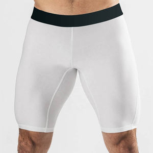 Pantalones Cortos de Compresión para Hombre, Capa Base de Alto Rendimiento, Tejido Elástico, Transpirable, Absorbe la Humedad, Ropa Deportiva para Gimnasio - Product Image 3