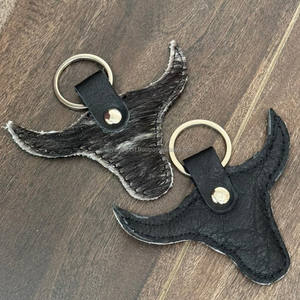 Porte-clés en cuir usiné à la main personnalisé de haute qualité en gros en cuir de vachette nouveau porte-clés en métal Offre Spéciale porte-clés de conception Unique - Product Image 6