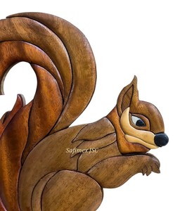 Placas de Pared de Madera Hechas a Mano, Porta Llaves de Estilo Vintage para Decoración del Hogar, Artesanía en Madera, Diseño Personalizado de Fábrica en Vietnam - Product Image 5