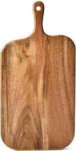 Planche à découper en bois pour la préparation des aliments et bloc de boucher, forme rectangulaire, épaisseur 2,0 cm, compatible lave-vaisselle - Product Image 3