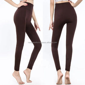 Pantalon de yoga respirant à haute élasticité pour femmes, collants de sport à séchage rapide, leggings sexy de couleur unie avec poche, vente en gros - Product Image 6