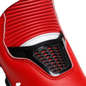 Bottes de motocross unisexes en cuir pour adultes, 220g, tissu respirant, logo frontal, absorption des chocs, sans manches, pour la conduite à moto - Product Image 5