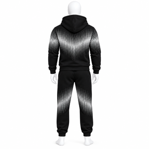 Venta al por mayor de conjunto de chándal con capucha de alta calidad 2026, personalizado con logo impreso, resistente a la decoloración solar, estilo urbano, en oferta. - Product Image 2