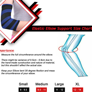 Nuevo Diseño 2026: Mangas de Compresión Ajustables de Alta Calidad para Codo, Soporte Deportivo para Fitness, Levantamiento de Pesas y Powerlifting - Product Image 5