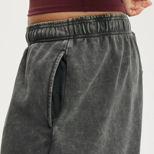 Shorts de mezclilla al por mayor para mujer, nuevo estilo de verano, shorts cortos personalizados al por mayor con lavado ácido, con logotipo y diseño personalizados para mujer - Product Image 5