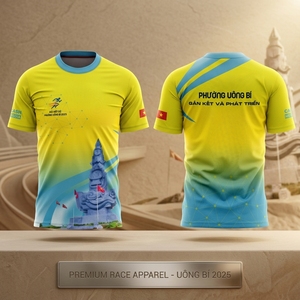 เสื้อยืดวิ่ง OEM สกรีนโลโก้ได้ แห้งเร็ว ผลิตจากโพลีเอสเตอร์ สำหรับการฝึกซ้อม - Product Image 2