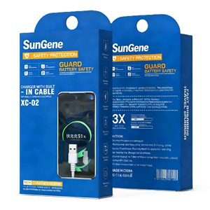 Boîtes d'emballage pour chargeurs en papier recyclé pliables sur mesure, écologiques pour l'électronique - Product Image 2