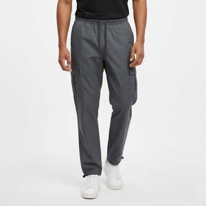 Custom Logo Men's <b>Slim</b> Breathable Canvas Quick Dry Sweatpants Mid Waist Sport <b>Jogger</b> Cargo Pants Casual Style Hot Selling - Product Image 3