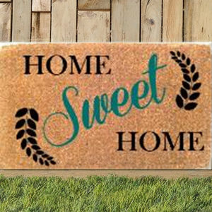 Tapis de porte extérieur en PVC naturel 45x75cm avec motif imprimé de haute qualité - Product Image 2