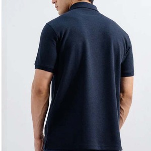 เสื้อเชิ้ตผู้ชายลำลองขายดี รับทำโลโก้ สีพื้น ระบายอากาศได้ดี ผ้าเจอร์ซีย์ย้อมสีเรียบ 100% ผ้าฝ้าย - Product Image 5