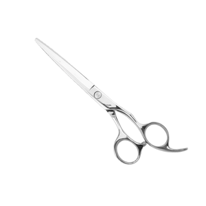 Ciseaux à cheveux professionnels en acier inoxydable, lame tranchante, pour droitiers, manche long, outil de coiffure - Product Image 5