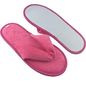 Pantuflas Suaves y Absorbentes, Tipo Flip-Flop, de Peluche, Desechables, para SPA, Habitación de Huéspedes, Viajes, Hotel, Transpirables - Product Image 4