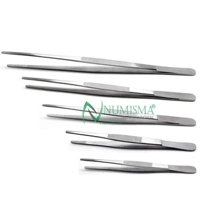 Pinces manuelles en acier inoxydable pour pansements, pinces de dissection, pinces à tissus, pinces chirurgicales à mâchoires dentelées, instruments - Product Image 5