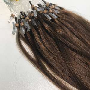 Extensions de cheveux humains vierges vietnamiens Micro Link à cuticule complète alignée Expédition rapide via le vendeur en gros DHL/FEDEX - Product Image 3