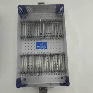 Juego de Instrumentos Quirúrgicos Ortopédicos de Acero Inoxidable de Primera Calidad, Kit de Extracción de Tornillos Rotos, Extractor de Tornillos Quirúrgicos con Estuche, CE ISO - Product Image 2