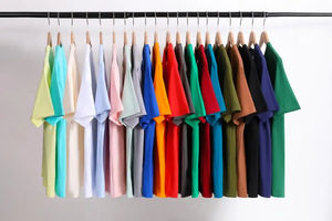 Camiseta Transpirable 100% Algodón para Hombre, con Logotipo Personalizado, Cuello Redondo, Efecto Desteñido, Impresión Digital con Patrón Sólido - Product Image 2