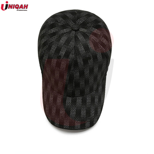 Unisex 6-Panel Plaid Baseball Cap Cotton Flannel Casual <b>Hat</b> Spring Autumn Fitted 56-58CM - Product Image 5