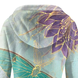 Sudadera con capucha PolarFit para mujer, modelo Glacier Motion WinterSpark Sports ChillFlow Training - Product Image 6