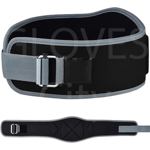 Customizable <b>Matt</b> Black Neoprene Dip Belts Breathable High Quality Heavy Duty Steel Chain Nylon Gym Weight Training Equipment - Product Image 1