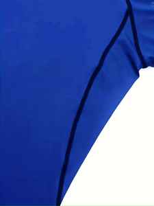 Camiseta de Compresión Ajustada para Hombre, Manga Corta, Diseño Sólido, Transpirable, de Secado Rápido, para Correr, Gimnasio, Ejercicios al Aire Libre - Product Image 3