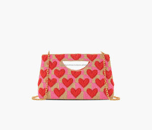 Bolsos de mano de algodón duradero con cuentas, hechos a mano, de diseño bohemio para mujer, estilo indio, para San Valentín, para la noche, compras o fiestas. - Product Image 2