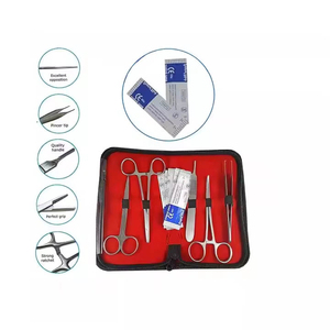 Kit de pratique de suture chirurgicale en acier inoxydable de haute qualité avec grand coussin de suture en silicone pour la formation médicale - Réutilisable - Product Image 2