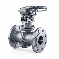 Vanne à boisseau sphérique à trunnion en acier forgé Q347H A105 Classe 300 avec siège métallique, Vanne à boisseau sphérique à trunnion API 6D